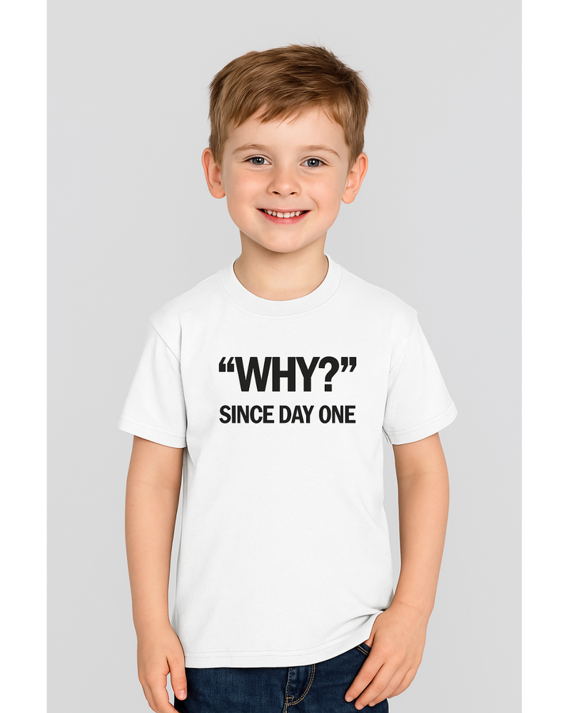 Master & Mini T-Shirt for Kids - White