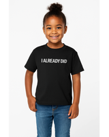 Mom Said No T-Shirt for Kids - Black