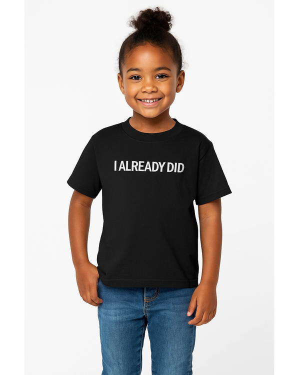 Mom Said No T-Shirt for Kids - Black