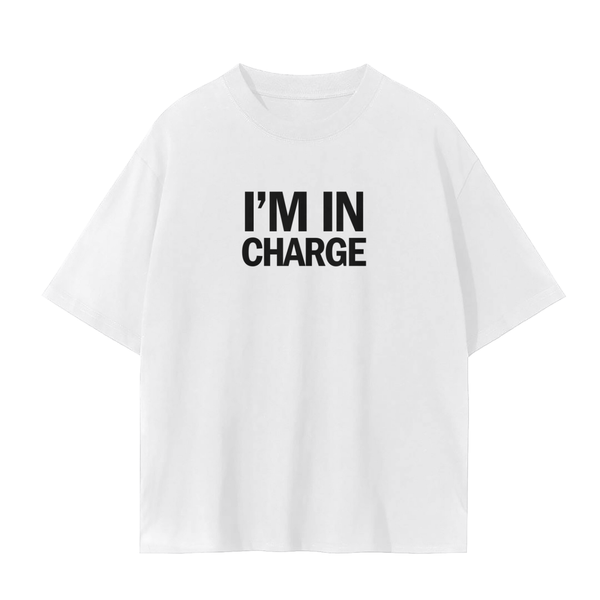 The Boss T-Shirt for Dad - White