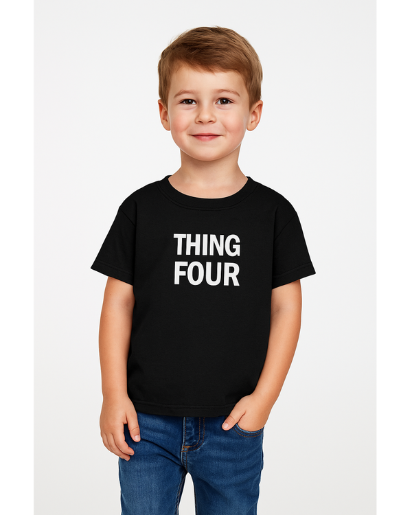 The Thing Crew 4 T-Shirt for Kids - Black
