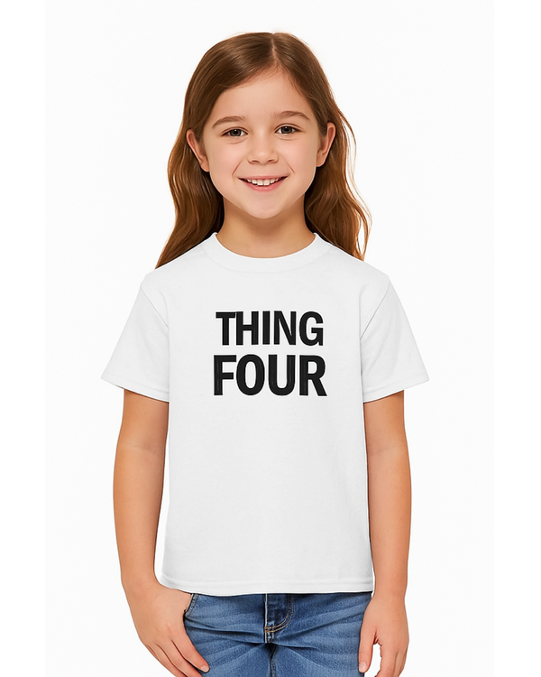 The Thing Crew 4 T-Shirt for Kids - White