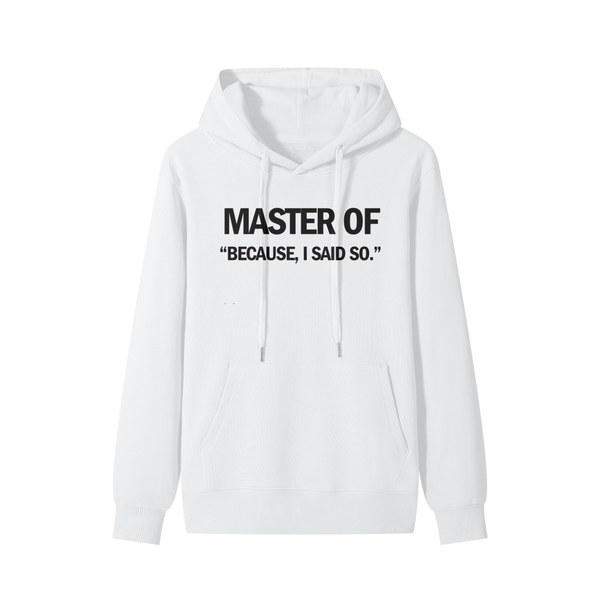 Master & Mini Hoodie for Dad - White