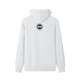 Bedtime Debate Hoodie for Dad - White