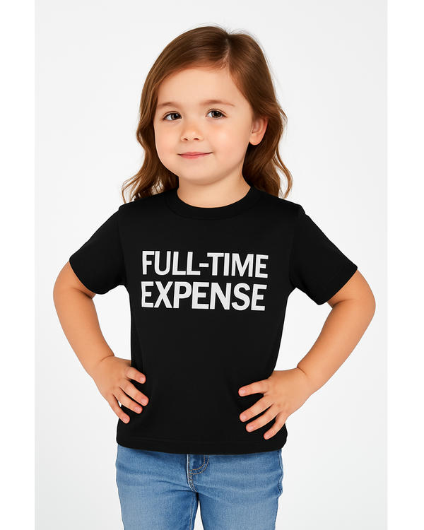 Dad Economy T-Shirt for Kids - Black