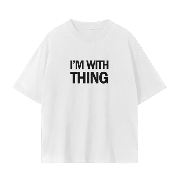 The Thing Crew T-Shirt for Dad - White