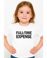 Dad Economy T-Shirt for Kids - White