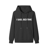 Bedtime Debate Hoodie for Dad - Black