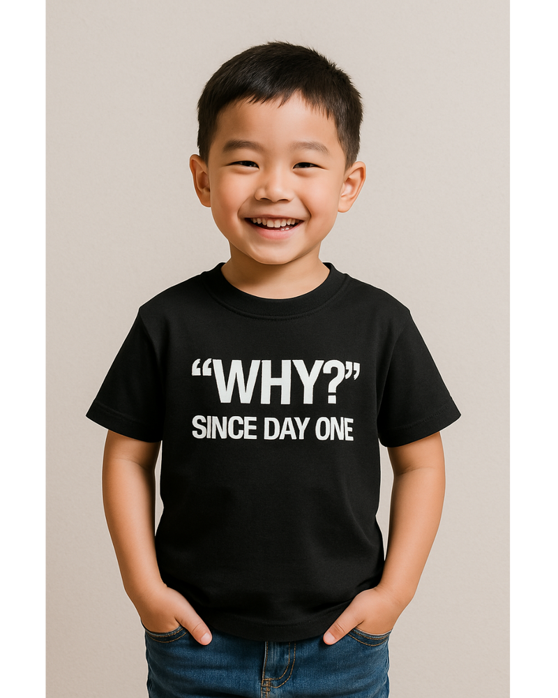 Master & Mini T-Shirt for Kids - Black