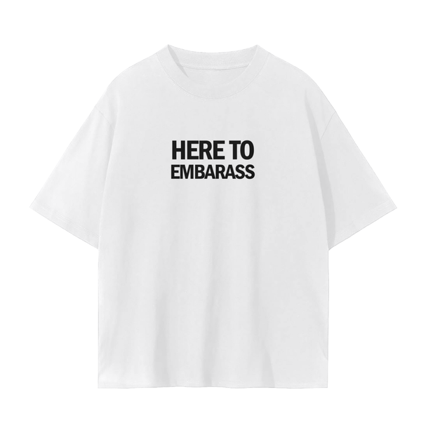 Embarrassment Complete T-Shirt for Dad - White